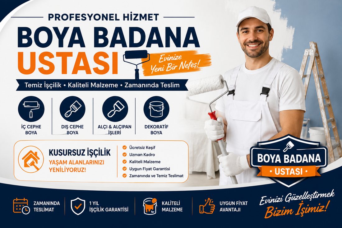 Evka 4 boya badana ustası – profesyonel boyacı